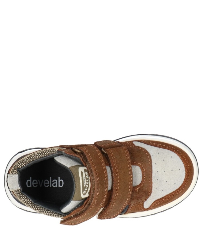 Develab Develab klittenbandschoen <span>47207 796</span> 796 brown combi Develab klittenbandschoen <span>47207 796</span> 47207 796 cognac - www.bremmerschoenen.live - Bremmer Schoenen