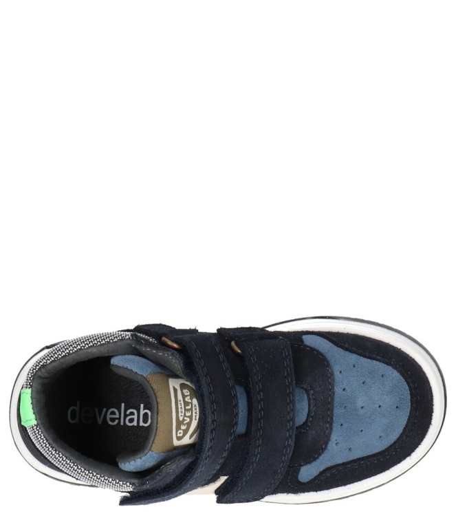 Develab Develab klittenband <span>47207 693</span> 693 Blue Combi Suede Develab klittenband <span>47207 693</span> 47207 693 blauw - www.bremmerschoenen.live - Bremmer Schoenen