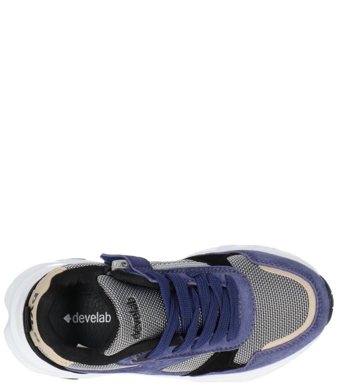 Develab Develab sneaker <span>40003 699</span> 699 Blue Combi Fantasy Develab sneaker <span>40003 699</span> 40003 699 blauw - www.bremmerschoenen.live - Bremmer Schoenen