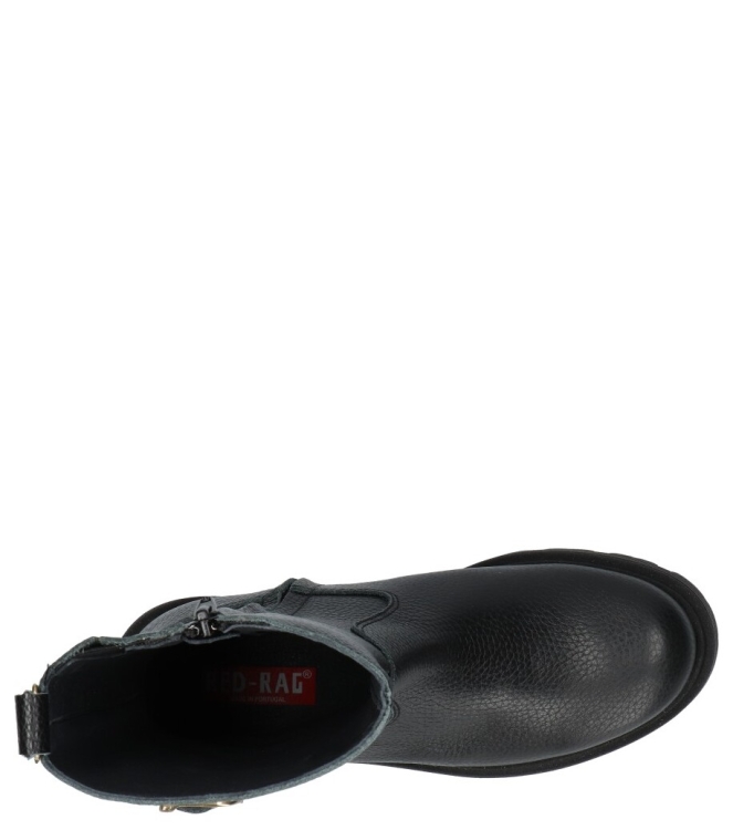 Red-Rag Red Rag laars <span>12588 922</span> 922 black Red Rag laars <span>12588 922</span> 12588 922 zwart - www.bremmerschoenen.live - Bremmer Schoenen