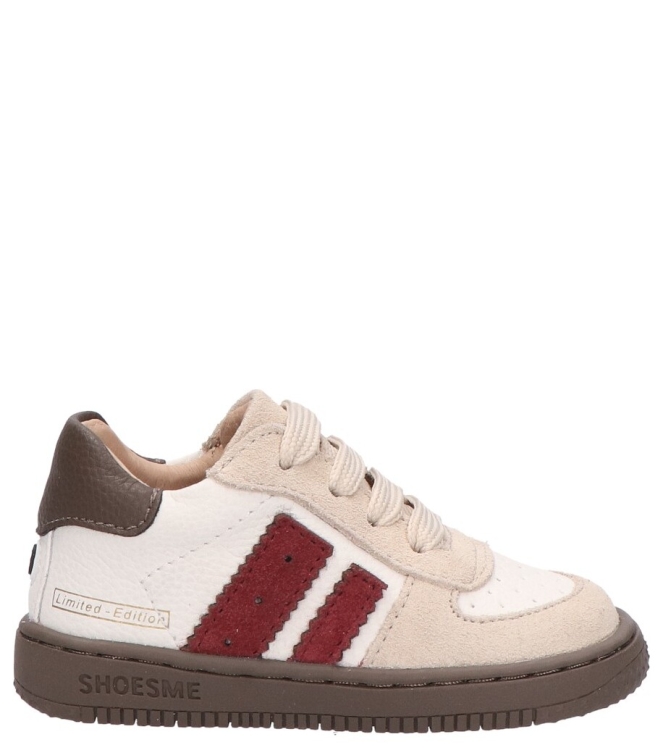 Shoesme Shoesme sneaker <span>BN26W002-L</span> beige red Shoesme sneaker <span>BN26W002-L</span> BN26W002-L beige - www.bremmerschoenen.live - Bremmer Schoenen