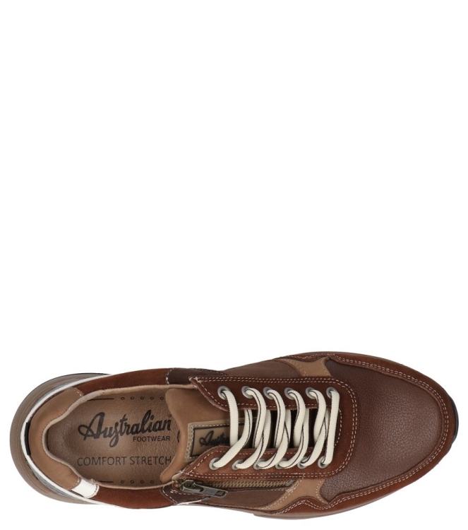 Australian Australian sneaker <span>15.1682.04 D12 Connery</span> D12 Brown Australian sneaker <span>15.1682.04 D12 Connery</span> 15.1682.04 D12 Connery cognac - www.bremmerschoenen.live - Bremmer Schoenen