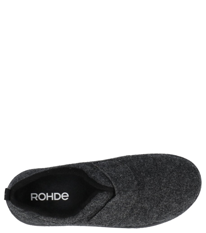 Rohde Rhode pantoffel <span>2627 82</span> 82 anthracite Rhode pantoffel <span>2627 82</span> 2627 82 grijs - www.bremmerschoenen.live - Bremmer Schoenen