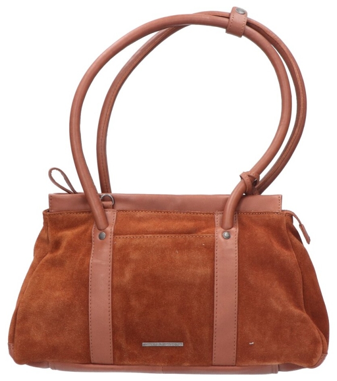 Spikes & Sparrow tas <span>68819258 Mocca</span> 68819258 Mocca cognac - www.bremmerschoenen.live - Bremmer Schoenen