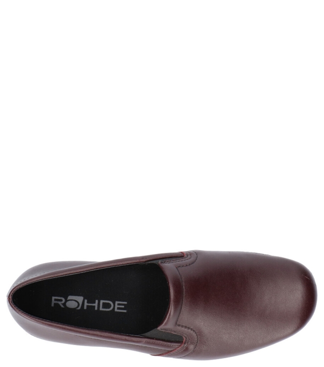 Rohde pantoffel <span>6402 48</span> 6402 48 bordeaux - www.bremmerschoenen.live - Bremmer Schoenen