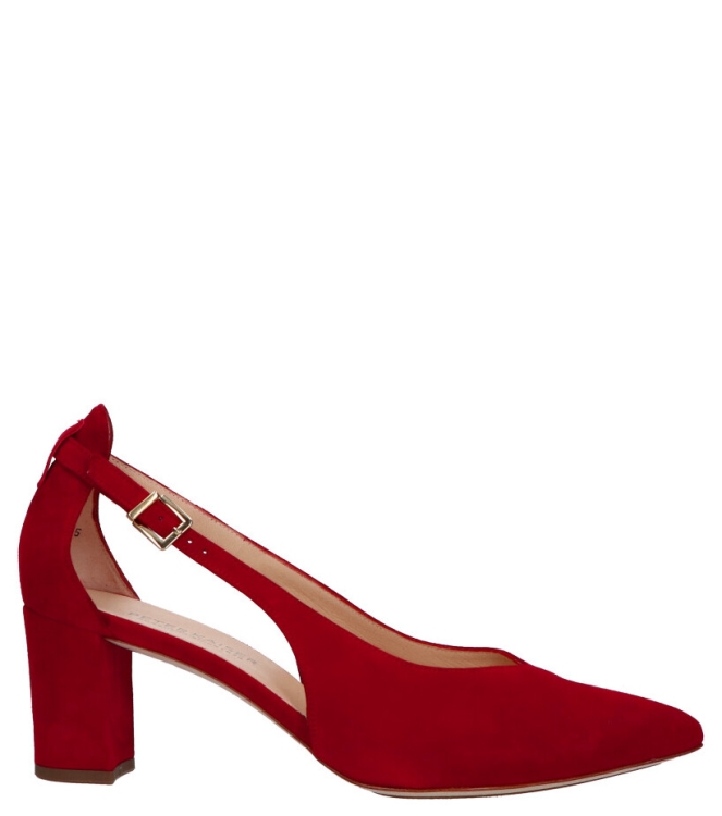 Peter Kaiser Peter Kaiser pump <span>67375 248</span> lipstick suede Peter Kaiser pump <span>67375 248</span> 67375 248 rood - www.bremmerschoenen.live - Bremmer Schoenen