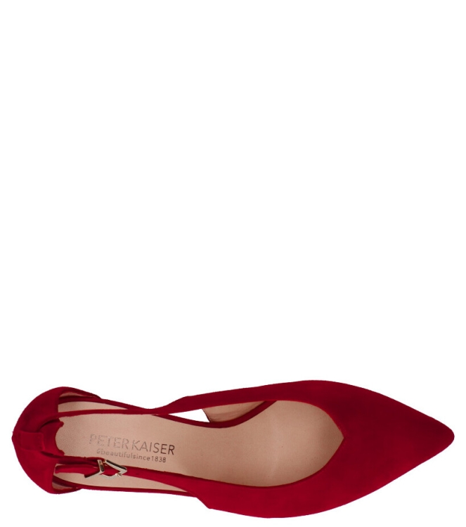 Peter Kaiser Peter Kaiser pump <span>67375 248</span> lipstick suede Peter Kaiser pump <span>67375 248</span> 67375 248 rood - www.bremmerschoenen.live - Bremmer Schoenen