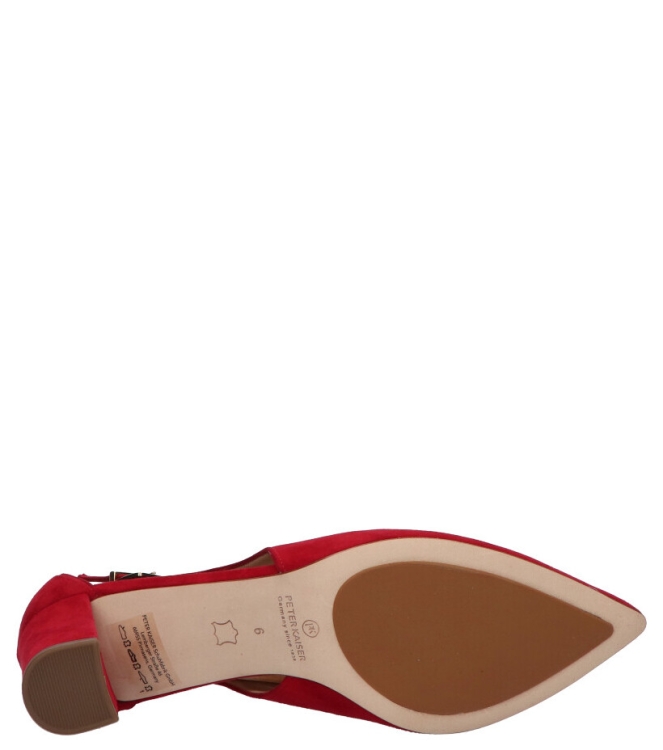 Peter Kaiser Peter Kaiser pump <span>67375 248</span> lipstick suede Peter Kaiser pump <span>67375 248</span> 67375 248 rood - www.bremmerschoenen.live - Bremmer Schoenen