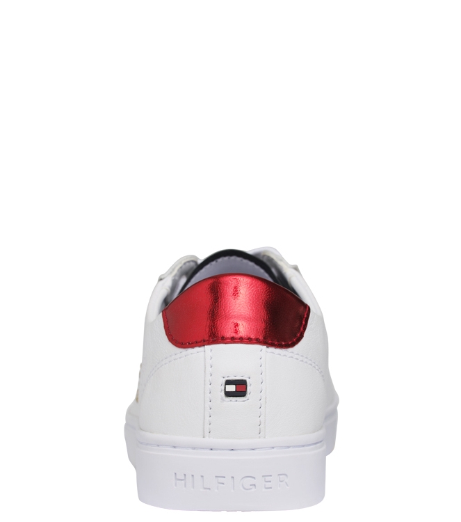 Tommy Hilfiger sneaker <span>FW0FW02349 020 RBW</span> FW0FW02349 020 RBW wit - www.bremmerschoenen.live - Bremmer Schoenen