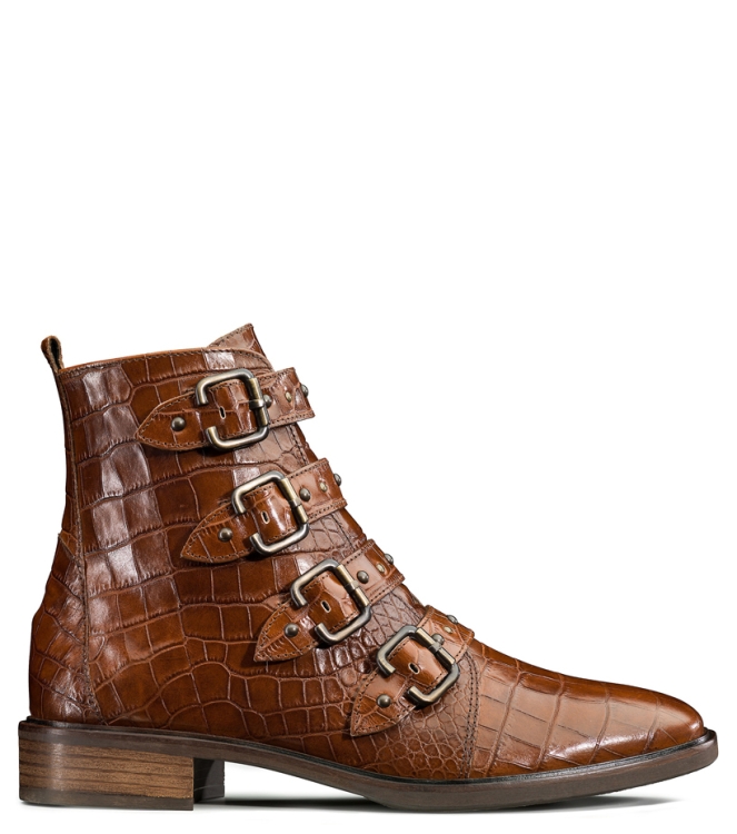 Paul Green Paul Green Boot <span>9396-095</span> croco cuoio Paul Green Boot <span>9396-095</span> 9396-095 cognac - www.bremmerschoenen.live - Bremmer Schoenen