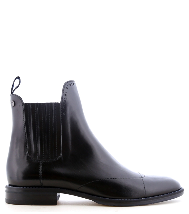 Floris van Bommel enkellaars <span>85601/01</span> 85601/01 zwart - www.bremmerschoenen.live - Bremmer Schoenen