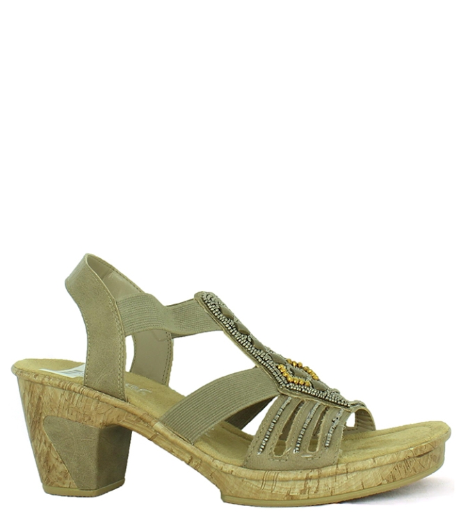 Remonte RIEKER SANDAAL <span>69713.64</span> KIESEL RIEKER SANDAAL <span>69713.64</span> 69713.64 beige - www.bremmerschoenen.live - Bremmer Schoenen