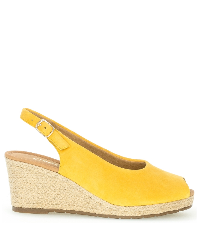 Gabor Gabor sandaal <span>46.580.22</span> mango (Jute) Gabor sandaal <span>46.580.22</span> 46.580.22 geel - www.bremmerschoenen.live - Bremmer Schoenen