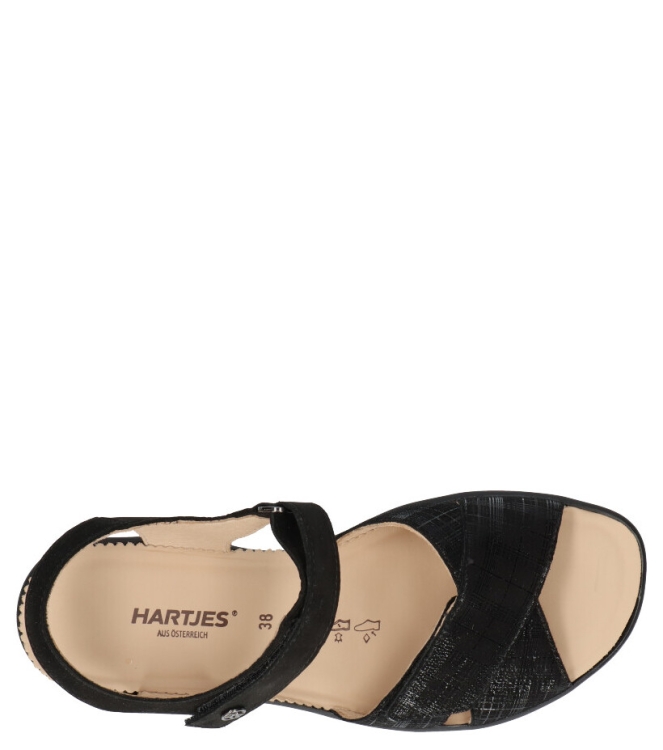 Hartjes Hartjes sandaal <span>19932 1/1</span> Zwart Hartjes sandaal <span>19932 1/1</span> 19932 1/1 zwart - www.bremmerschoenen.live - Bremmer Schoenen