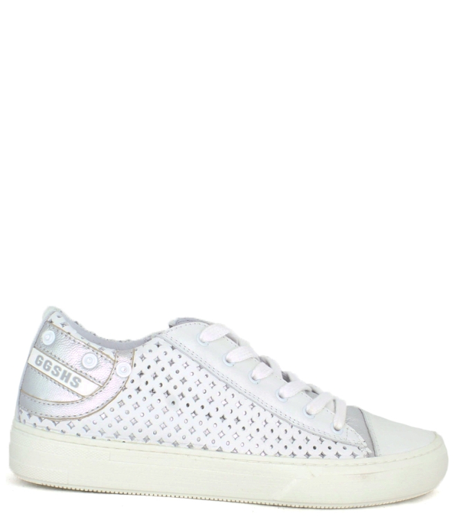 Giga Giga sneaker <span>9031 A11J56</span> white - plata Giga sneaker <span>9031 A11J56</span> 9031 A11J56 wit - www.bremmerschoenen.live - Bremmer Schoenen