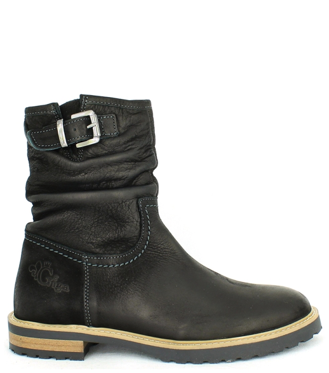 Giga GIGA KORTE LAARS <span>7874 D11</span> BLACK GIGA KORTE LAARS <span>7874 D11</span> 7874 D11 zwart - www.bremmerschoenen.live - Bremmer Schoenen