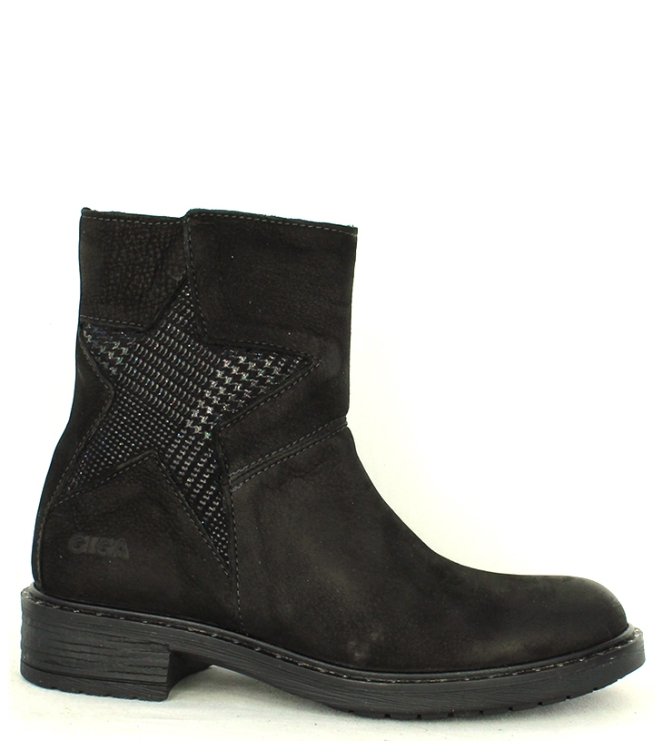 Giga Enkellaars <span>9672 B71H21</span> 9672 B71H21 zwart - www.bremmerschoenen.live - Bremmer Schoenen