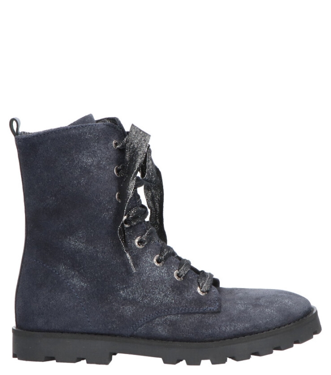 Shoesme Shoesme Veterboot <span>TA9W014-A</span> Blue Shoesme Veterboot <span>TA9W014-A</span> TA9W014-A blauw - www.bremmerschoenen.live - Bremmer Schoenen