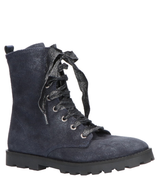 Shoesme Shoesme Veterboot <span>TA9W014-A</span> Blue Shoesme Veterboot <span>TA9W014-A</span> TA9W014-A blauw - www.bremmerschoenen.live - Bremmer Schoenen