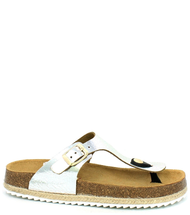Develab DEVELAB SLIPPER <span>48070851</span> SILVER METALLIC DEVELAB SLIPPER <span>48070851</span> 48070851 zilver - www.bremmerschoenen.live - Bremmer Schoenen