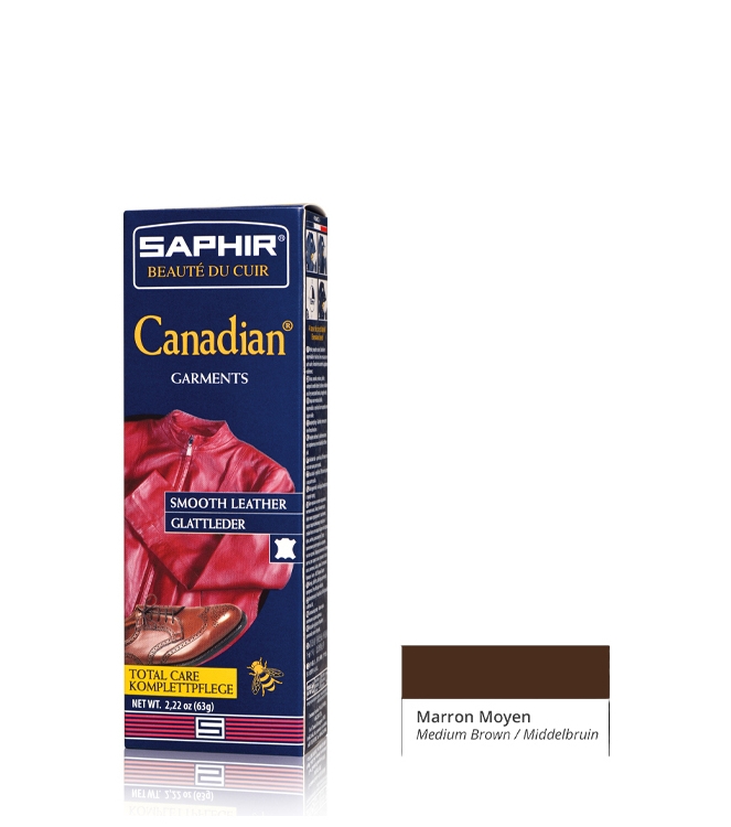 Onderhoudsmiddel Saphir verzorgingscreme <span>CANADIAN 37</span> MARRON MOYEN Saphir verzorgingscreme <span>CANADIAN 37</span> CANADIAN 37 cognac - www.bremmerschoenen.live - Bremmer Schoenen