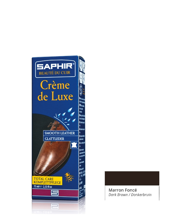 Onderhoudsmiddel Saphir luxe schoencreme <span>Creme de luxe 05</span> MARRON FONCE Saphir luxe schoencreme <span>Creme de luxe 05</span> Creme de luxe 05 bruin - www.bremmerschoenen.live - Bremmer Schoenen