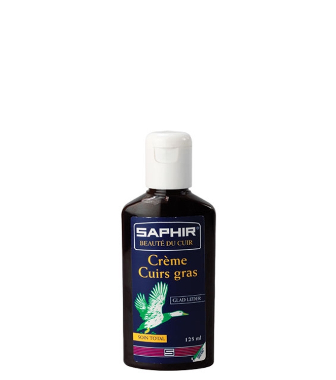 Onderhoudsmiddel SAPHIR <span>CREME CUIRS GRAS 01</span> NOIR SAPHIR <span>CREME CUIRS GRAS 01</span> CREME CUIRS GRAS 01 zwart - www.bremmerschoenen.live - Bremmer Schoenen