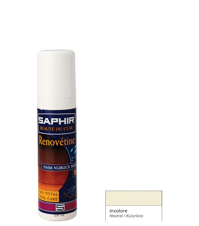 Onderhoudsmiddel Saphir onderhoudsspray <span>Renovetine 02</span> INCOLORE Saphir onderhoudsspray <span>Renovetine 02</span> Renovetine 02 meerkleurig - www.bremmerschoenen.live - Bremmer Schoenen