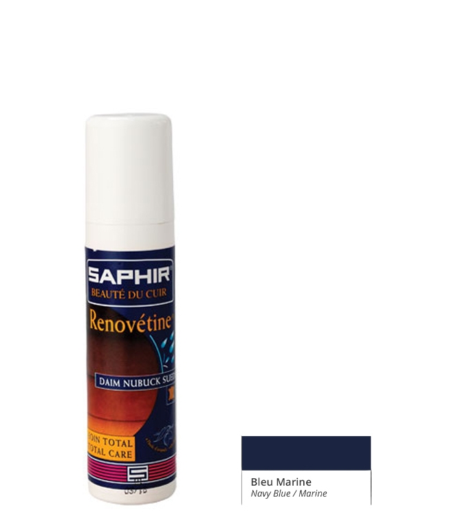 Onderhoudsmiddel Saphir onderhoudsspray <span>Renovetine 06</span> DARK BLUE Saphir onderhoudsspray <span>Renovetine 06</span> Renovetine 06 blauw - www.bremmerschoenen.live - Bremmer Schoenen