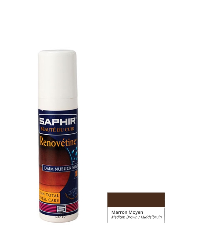 Onderhoudsmiddel Saphir onderhoudsspray <span>Renovetine 37</span> MARRON MOYEN Saphir onderhoudsspray <span>Renovetine 37</span> Renovetine 37 cognac - www.bremmerschoenen.live - Bremmer Schoenen