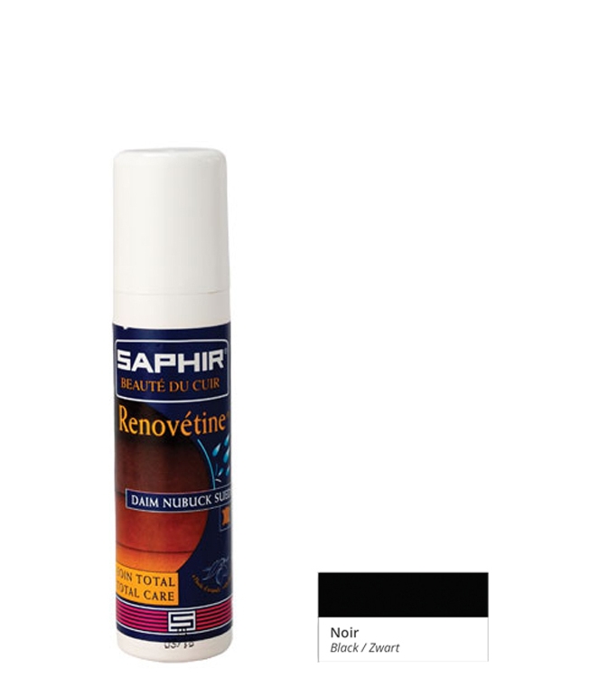 Onderhoudsmiddel Saphir onderhoudsspray <span>Renovetine 01</span> NOIR Saphir onderhoudsspray <span>Renovetine 01</span> Renovetine 01 zwart - www.bremmerschoenen.live - Bremmer Schoenen