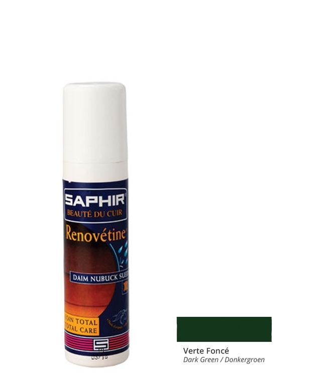 Onderhoudsmiddel Saphir onderhoudsspray <span>Renovetine 20</span> Groen Saphir onderhoudsspray <span>Renovetine 20</span> Renovetine 20 groen - www.bremmerschoenen.live - Bremmer Schoenen