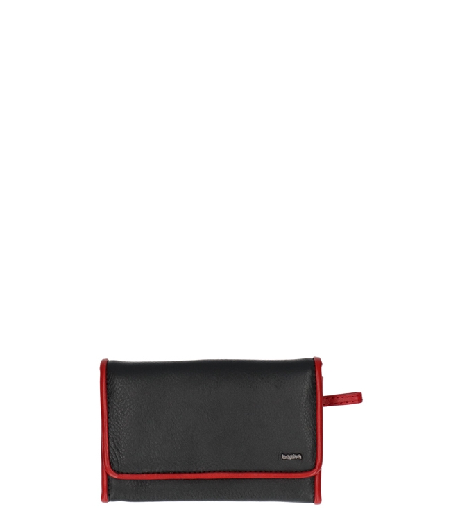 Berba Berba portemonnee <span>001-303-15</span> Black-Red Berba portemonnee <span>001-303-15</span> 001-303-15 zwart - www.bremmerschoenen.live - Bremmer Schoenen
