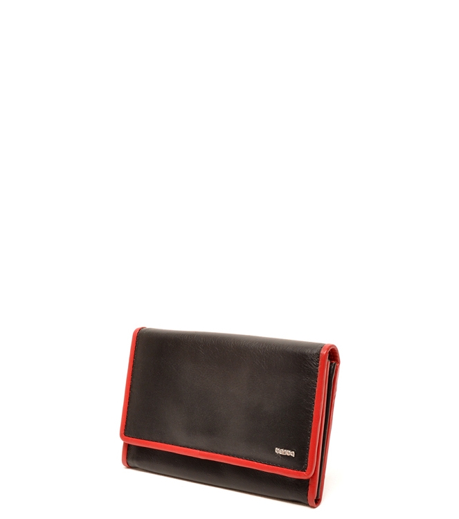 Berba Berba portemonnee <span>001-303-15</span> Black-Red Berba portemonnee <span>001-303-15</span> 001-303-15 zwart - www.bremmerschoenen.live - Bremmer Schoenen