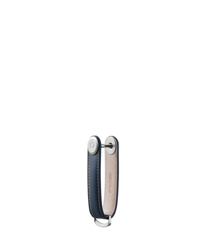 Orbitkey Orbitkey <span>LTHO-2-NVTN</span> Navy Tan Orbitkey <span>LTHO-2-NVTN</span> LTHO-2-NVTN blauw - www.bremmerschoenen.live - Bremmer Schoenen