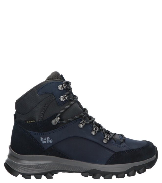 Hanwag Hanwag Wandelschoen <span>203001-007064 Banks Lady GTX</span> Navy-Asphalt Hanwag Wandelschoen <span>203001-007064 Banks Lady GTX</span> 203001-007064 Banks Lady GTX blauw - www.bremmerschoenen.live - Bremmer Schoenen